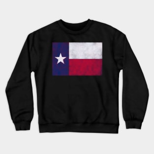 Texas Flag distressed Crewneck Sweatshirt